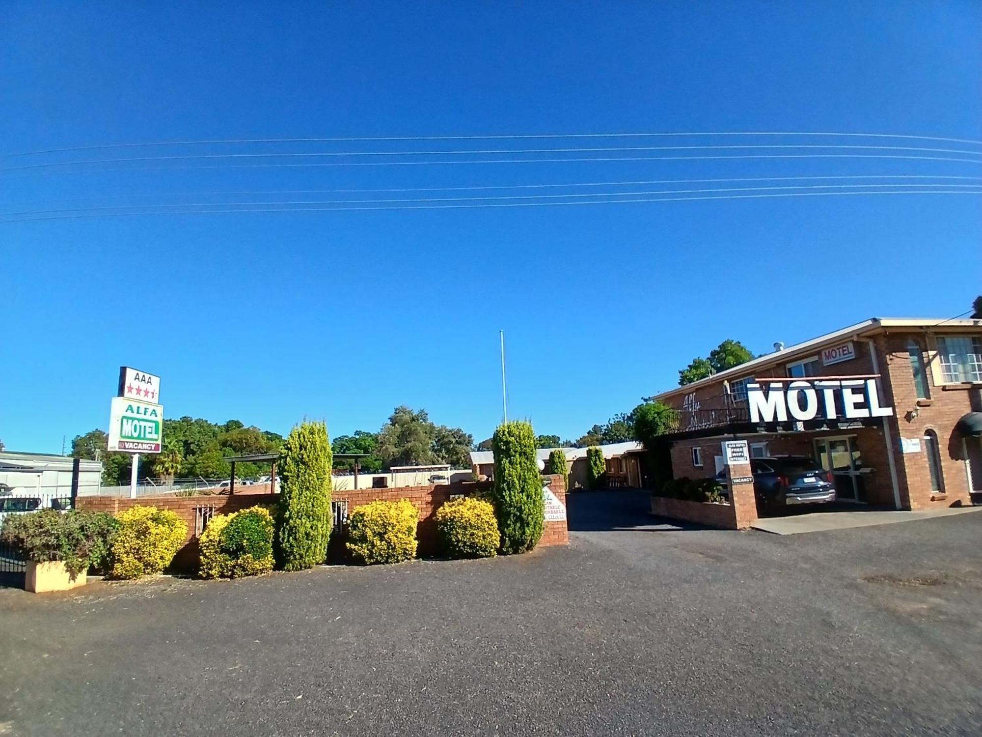 Alfa motel Gilgandra Esterno foto