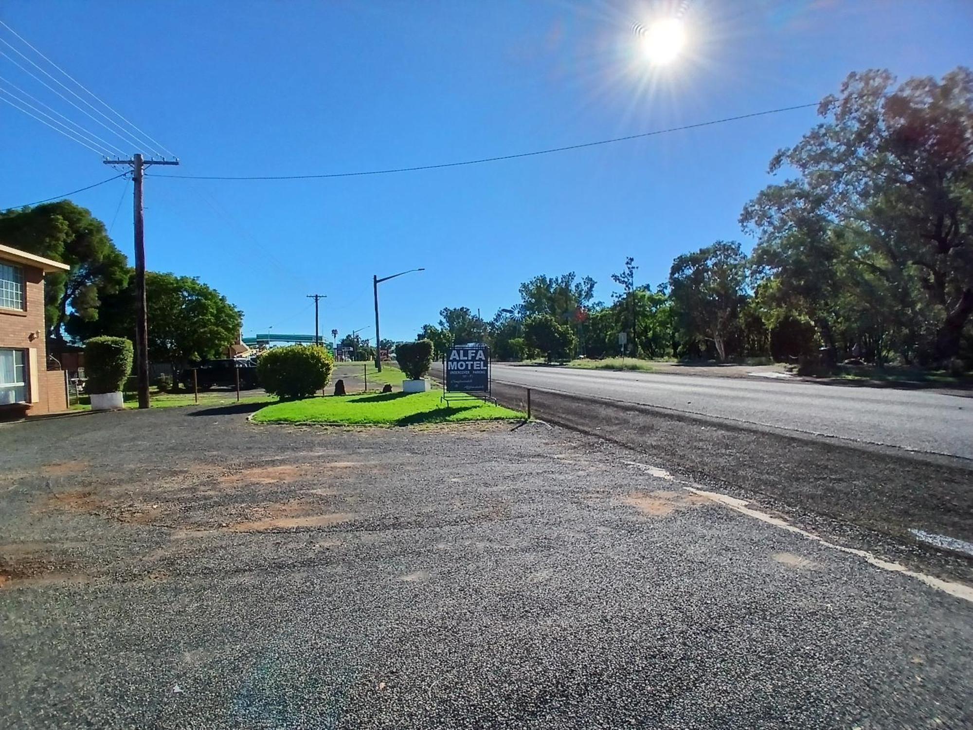Alfa motel Gilgandra Esterno foto